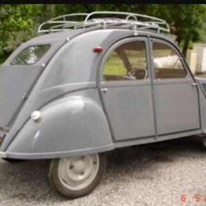 oldtimer imperial citroen 2 CV - eend