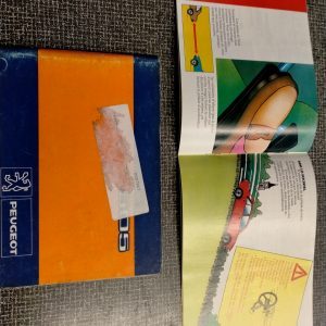 Instructieboekje Peugeot 505 + brochure