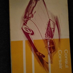 Instructieboekje Ford Corsair - Consul
