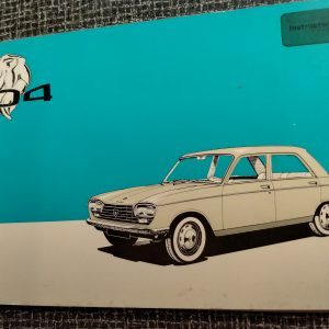 Instructieboekje Peugeot 204
