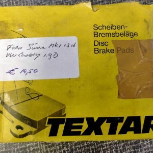 Set Textar remblokken Ford Sierra MK1