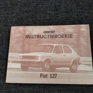 Instructieboekje Fiat 127 - Sport