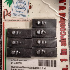 Ruitkanaal bevestigingsclips VW Kever