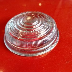 Lens Lucas Morris - Triumph  Lucas 488  wit - glas  Nieuw - NOS