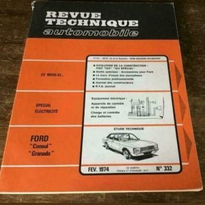 Werkplaats handboek Ford Consul - Granada