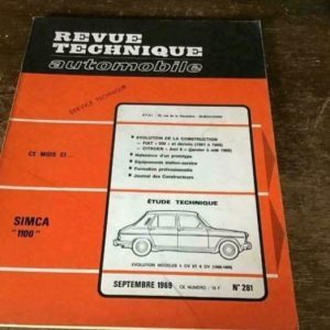 Werkplaats handboek Simca 1100 