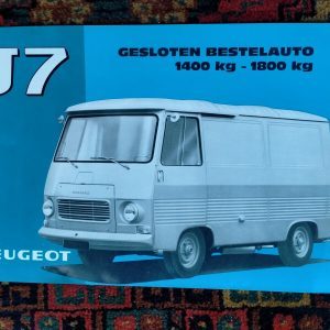 Peugeot J7 vouwfolder