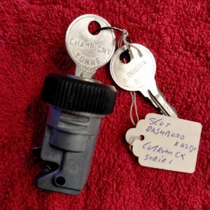 Slot dashbordkastje Citroën CX serie 1