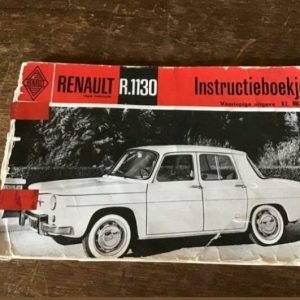 Instructieboekje Renault R1130