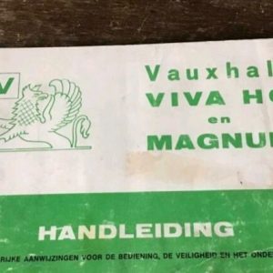 Handleiding Vauxhal Viva HC