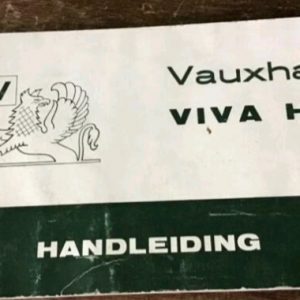 Handleiding Vauxhal Viva HB