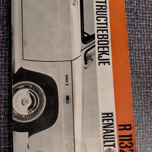 Instructieboekje Renault R1132