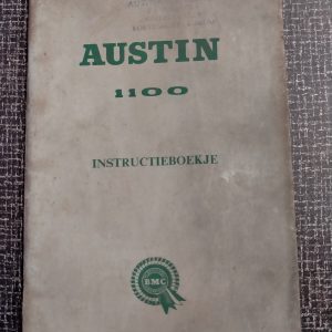 Austin 1100 instructieboekje
