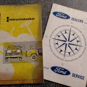 Ford Thames Trader Trucks instructieboekje