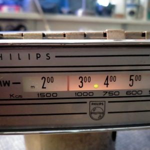 Philips N3E46T oldtimerradio jaren 60
