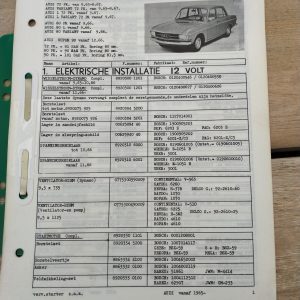 Audi F-103 documentatie