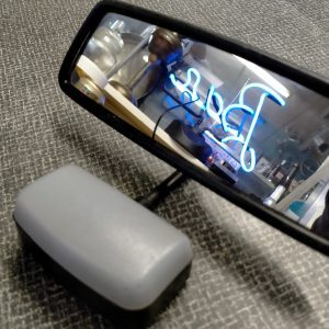 Binnenspiegel met verlichting Fiat Panda 141