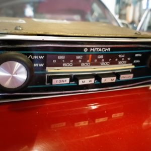 Hitachi fraaie FM oldtimerradio ✅