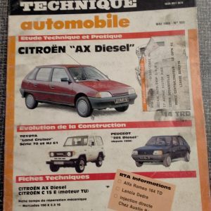 Revue Technique Toyota Lancruiser, Peugeot 205