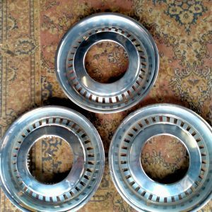 Wieldoppen - velgringen 16 inch - RVS.