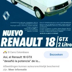 Knipperlicht Renault 18 - oldtimer