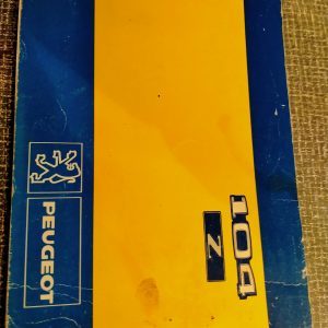 Instructieboekje Peugeot 104