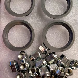 4 centreer ringen Toyota Z06 - oa Mazda, Suzuki zentrierringe + wielmoeren