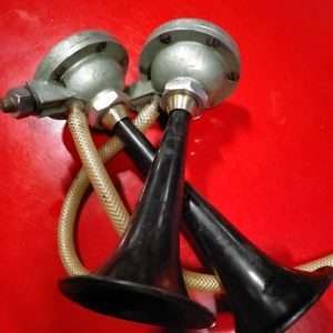 Set Marchal luchthoorns uit jaren 60 - zeldzaam!