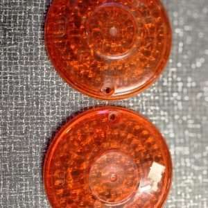 Oranje knipperlicht lenzen diameter