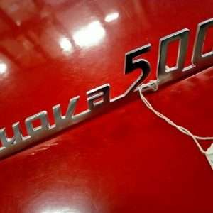 Fiat 500 - nuova 500 embleem achterklep