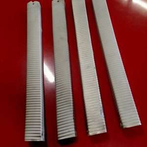 2 sierlijsten - aluminium strips B-stijl Citroën DS