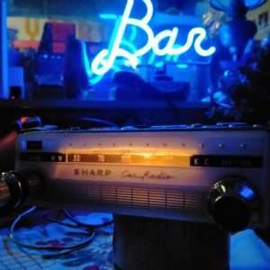 Sharp ATR 9103 oldtimerradio ingebouwde speaker