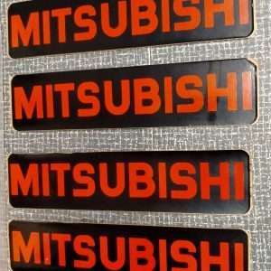 Mitsubishi stickers