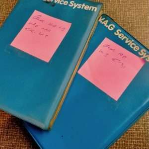 Handleiding voor de Audi 100 in V.A.G. map