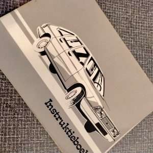 Instruktieboekje Chrysler - Simca 1307-08 France