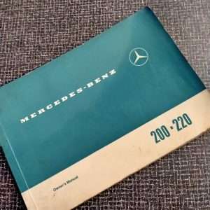 Mercedes - Benz 200-220 owners manual 9 - 1968