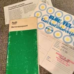 Audi - NSU servicerapport