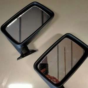Buitenspiegel - zwart - jaren 80 - 90
