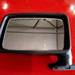 Buitenspiegel – zwart – kunststof - Links