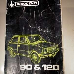 Innocenti 90+120 Bertone instructieboekje.