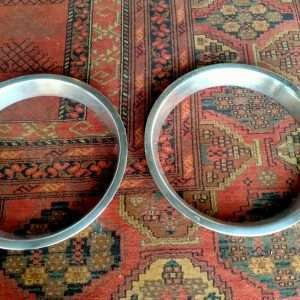 Set RVS velgringen 13 inch