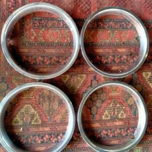 4 RVS sierringen - velgringen