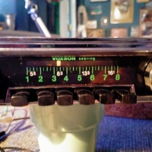 Voxson Sebring zeldzame italiaanse klassieke autoradio