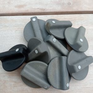 Deur vergrendel knoppen - rond Citroen CX serie 2 