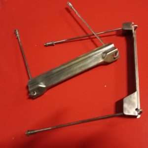 Citroen 2CV accu bevestigings beugel