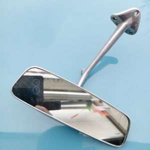 Opel binnenspiegel - aluminium - 1968