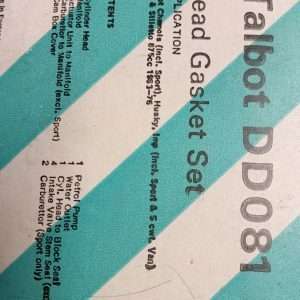 Koppakking set Husky, Talbot Chamois, Imp, Stilletto