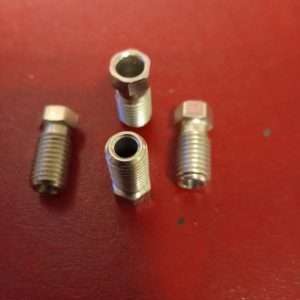 Nippel 4,5mm RVS pijpfitting Citroen HY