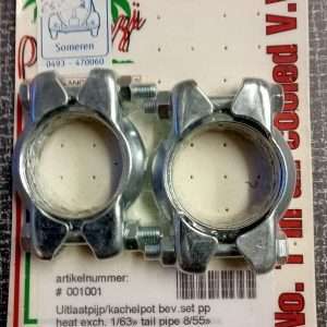 VW Kever uitlaatpijp bevestigings set  