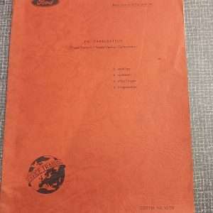Service manual Ford FV carburateur